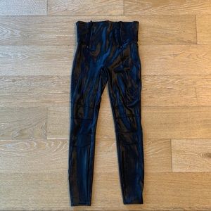 Spanx leather leggings